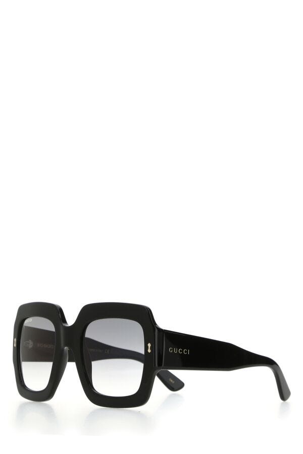 Gucci Woman Black Acetate Sunglasses