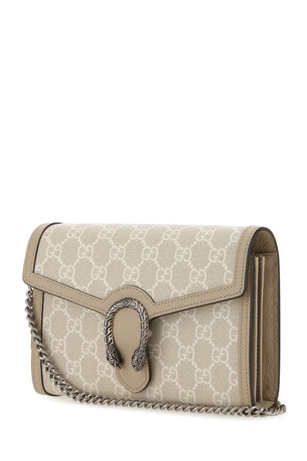 Gucci Woman Gg Supreme Fabric Dionysus Clutch