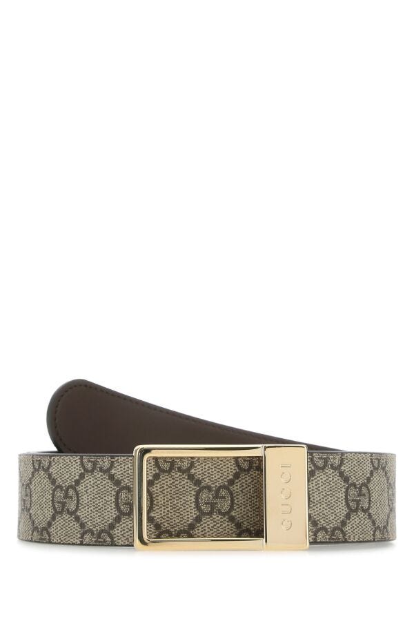 Gucci Man Gg Supreme Fabric Belt
