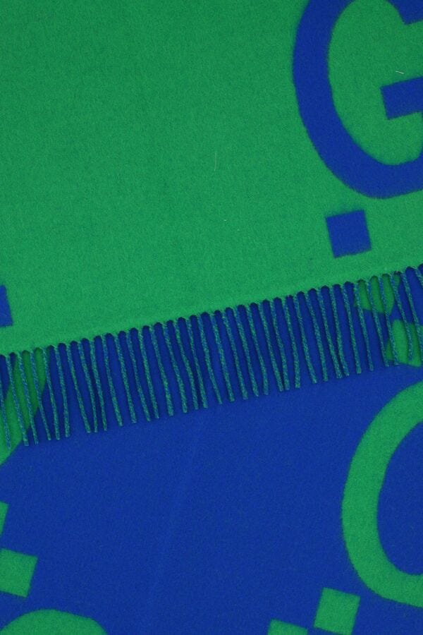 Gucci Woman Printed Wool Scarf