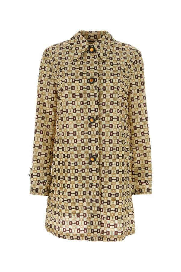Gucci Woman Printed Nylon Shirt