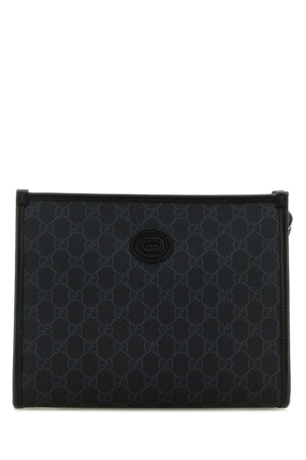 Gucci Man Gg Supreme Fabric Beauty Case