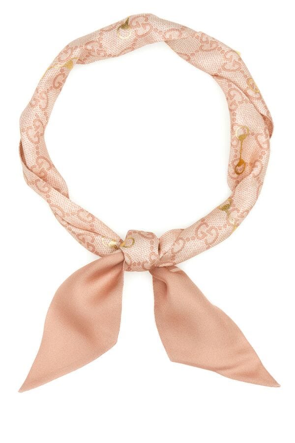 Gucci Woman Printed Silk Foulard