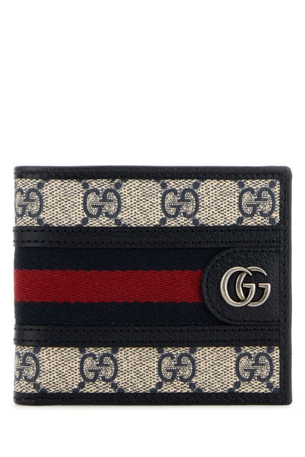Gucci Woman Gg Supreme Fabric Wallet
