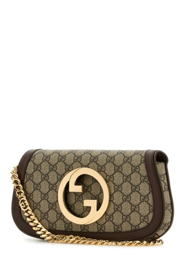 Gucci Woman Gg Supreme Fabric Gucci Blondie Shoulder Bag