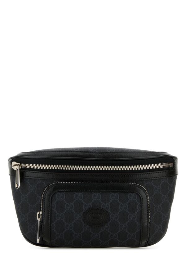 Gucci Man Gg Supreme Fabric Belt Bag