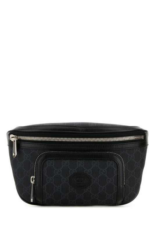 Gucci Man Gg Supreme Fabric Belt Bag
