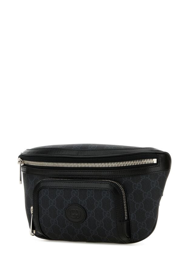 Gucci Man Gg Supreme Fabric Belt Bag