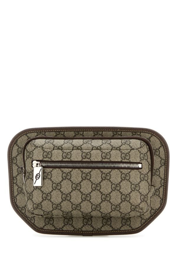 Gucci Man Gg Supreme Fabric Belt Bag