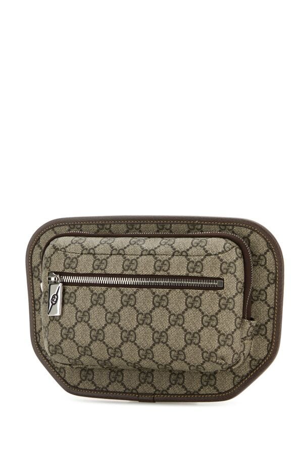 Gucci Man Gg Supreme Fabric Belt Bag