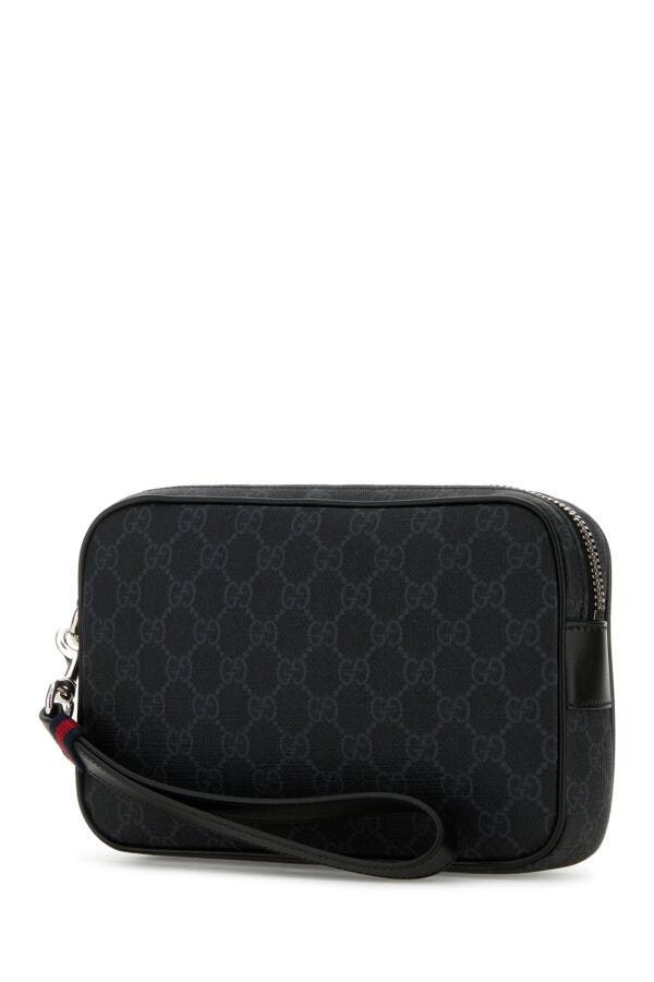 Gucci Man Gg Supreme Fabric Clutch