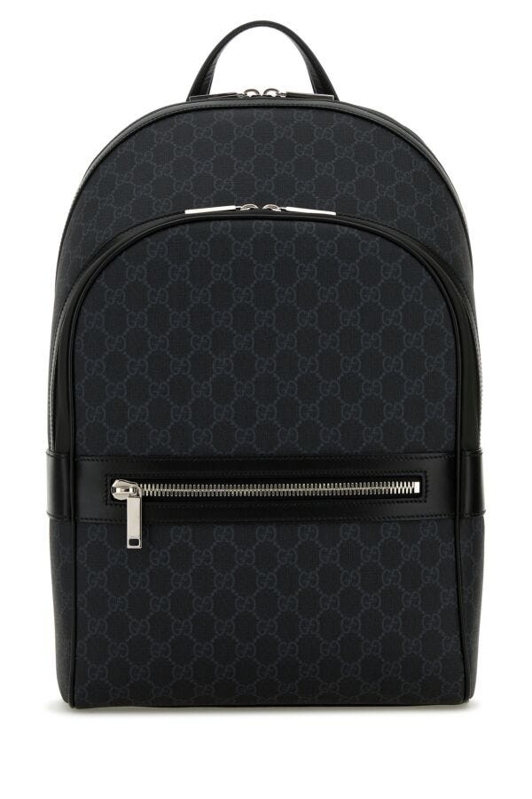 Gucci Man Gg Supreme Fabric Backpack