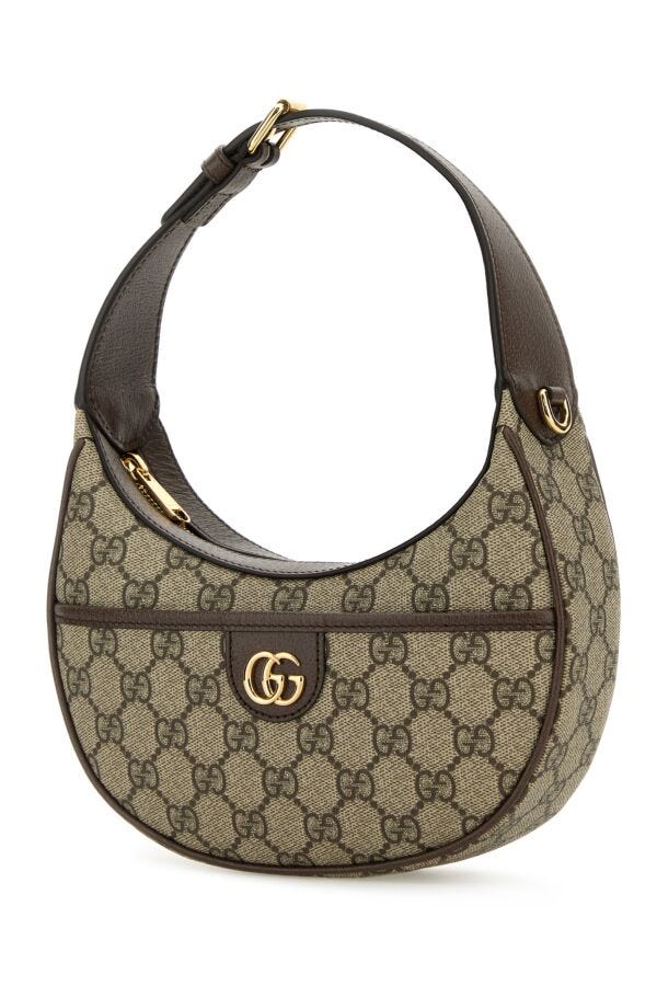 Gucci Woman Gg Supreme Fabric Super Mini Ophidia Handbag