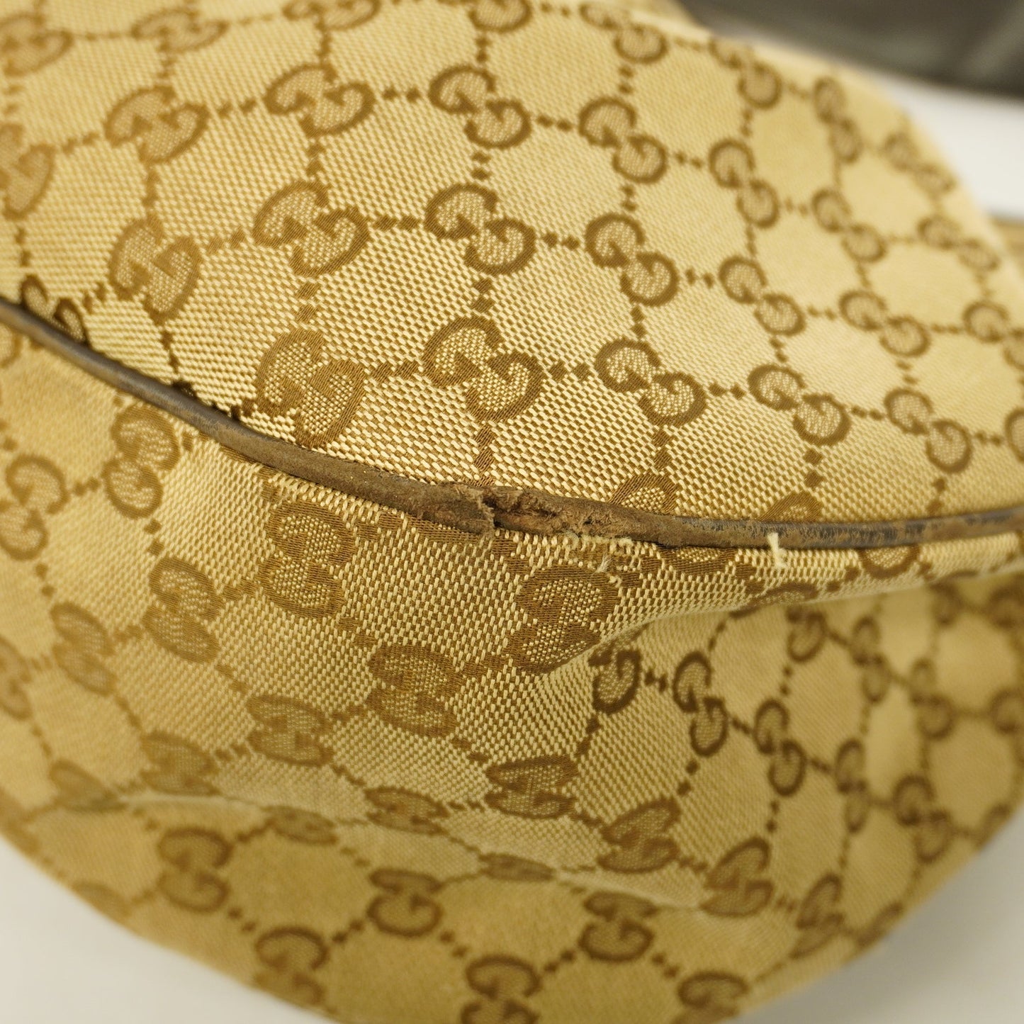 GUCCI  Sukey Shoulder Bag 232955 GG Canvas,Leather Shoulder Bag Beige,Brown