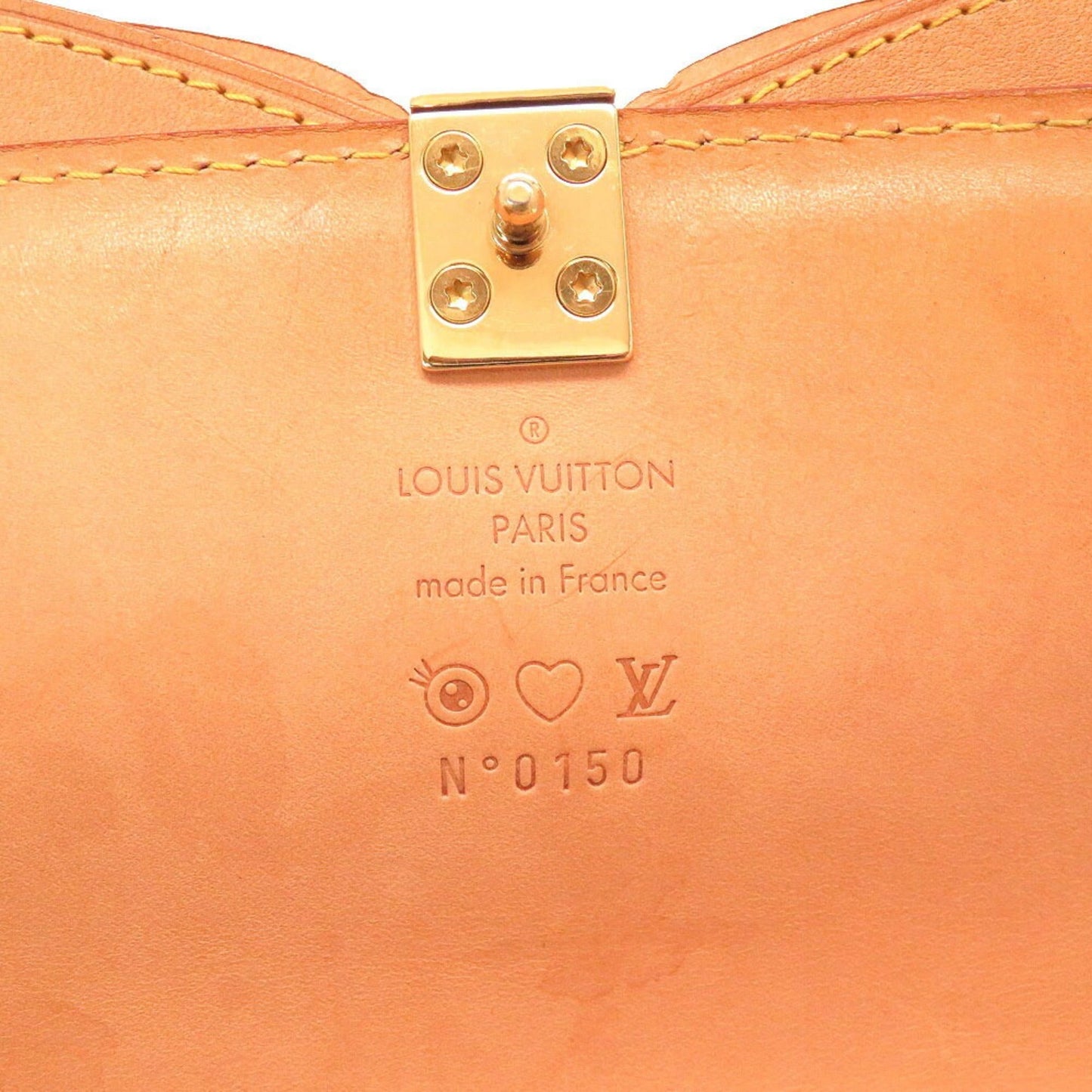 Louis Vuitton Eye Miss You Sack Mule Monogram Multicolor Blanc M92051 Handbag Bag White