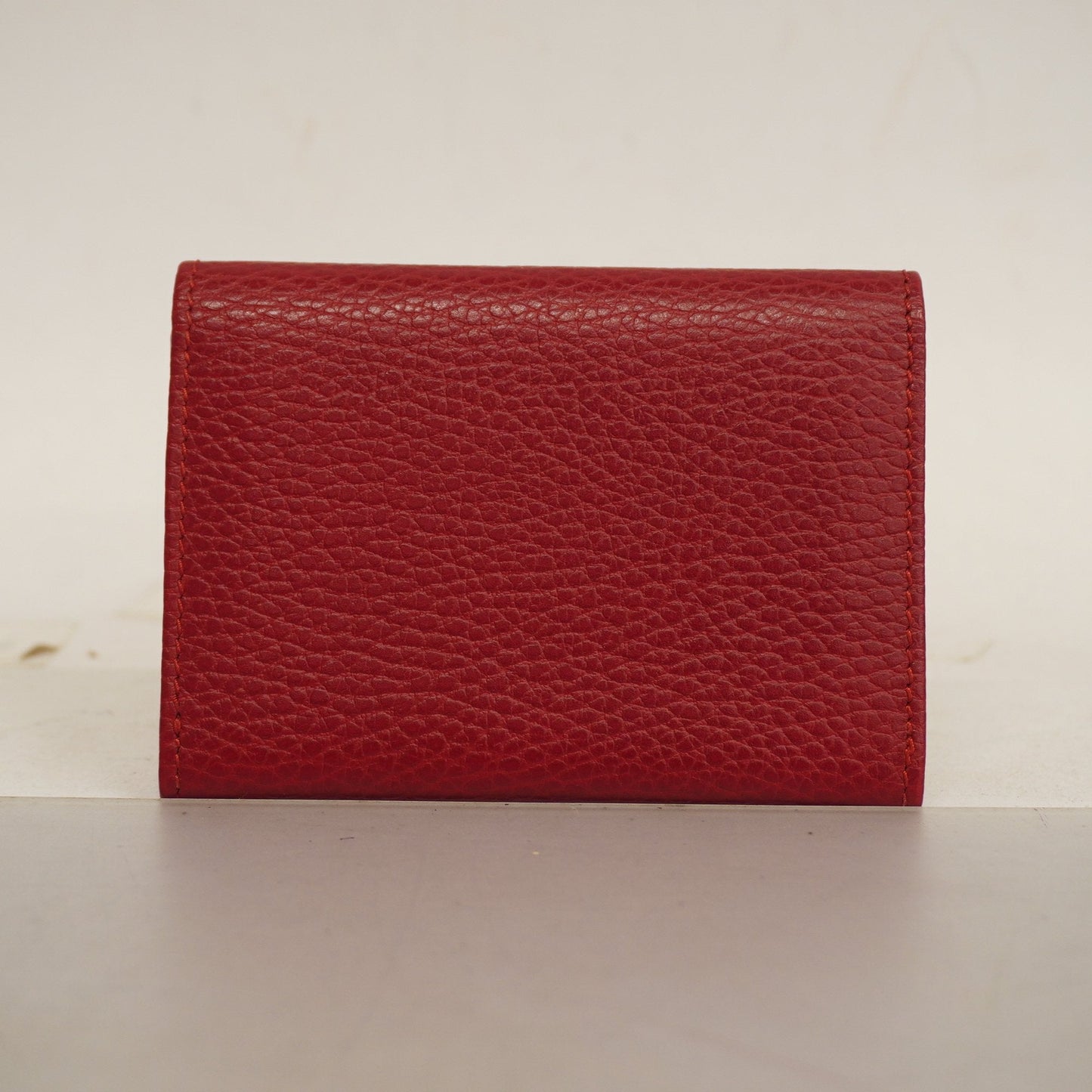 Gucci GG Marmont 474748 Leather Business Card Case Red Color