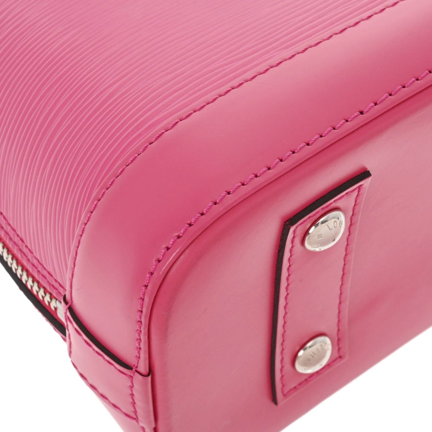 LOUIS VUITTON Epi Alma BB Hot Pink M42048 Women's Leather Handbag