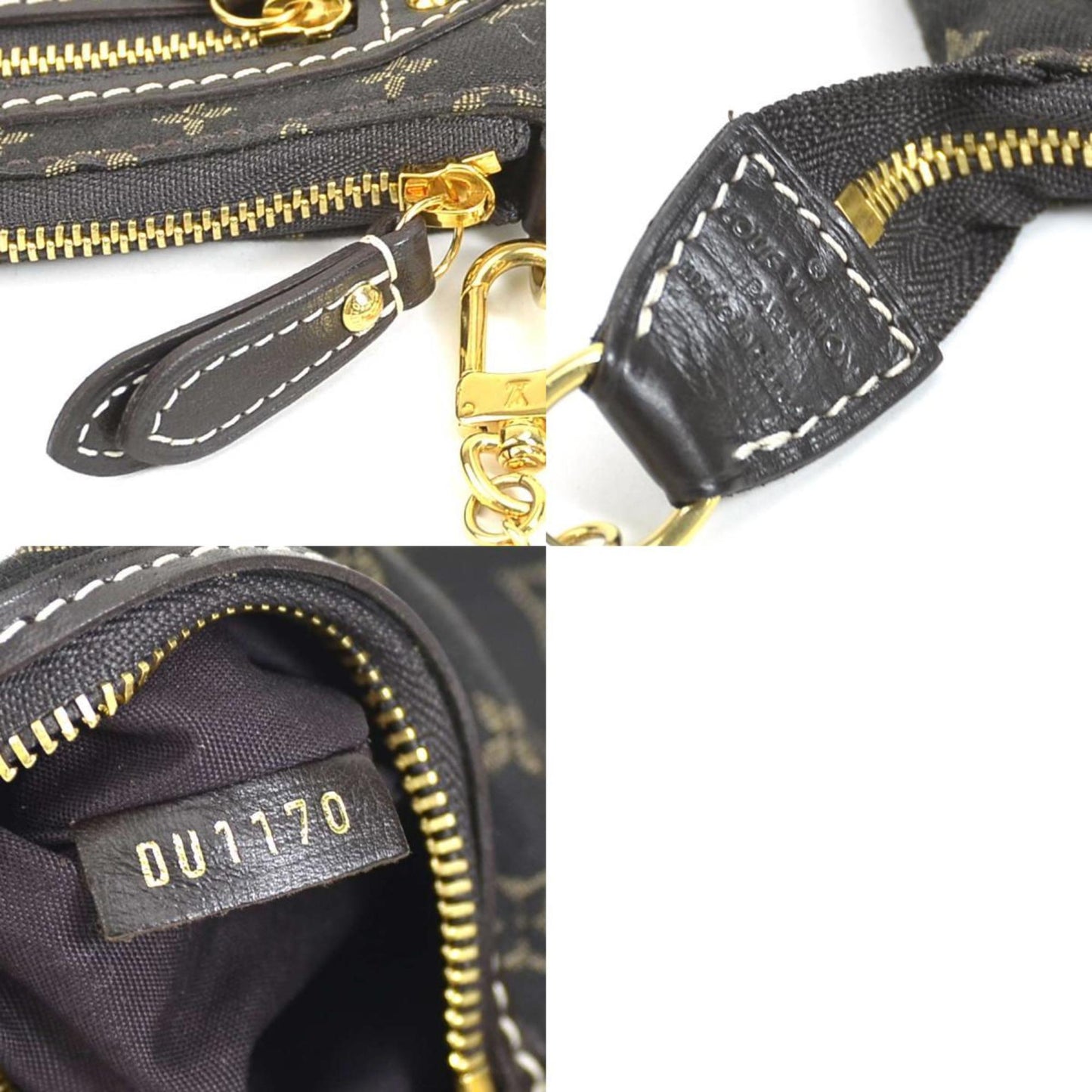 LOUIS VUITTON Accessory Pouch Monogram Minilan Mini Pochette Accessoire/Monogram Ebene Unisex M95668