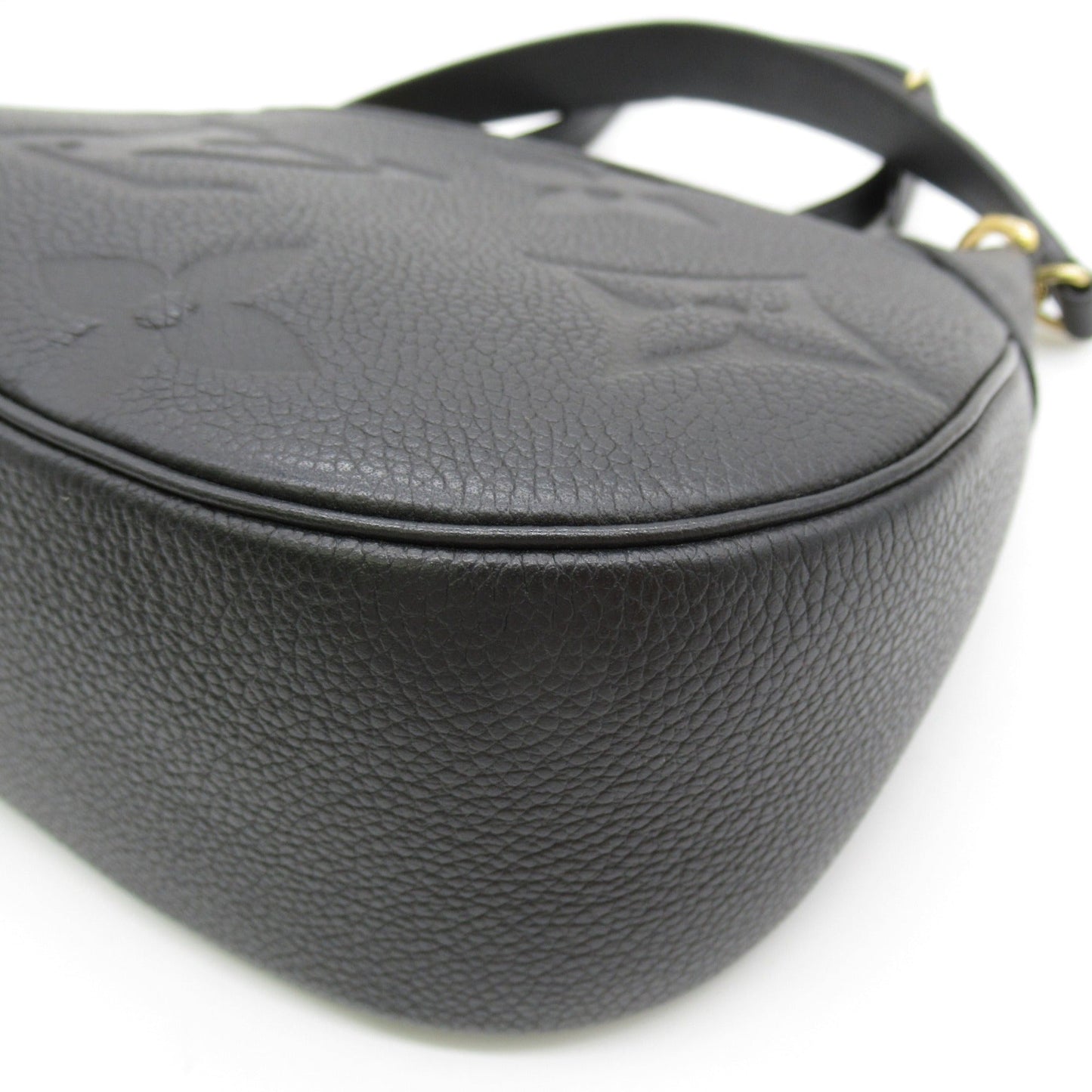 LOUIS VUITTON Bagatelle NM Shoulder Bag Black Black Monogram empreinte PVC coated canvas M46002