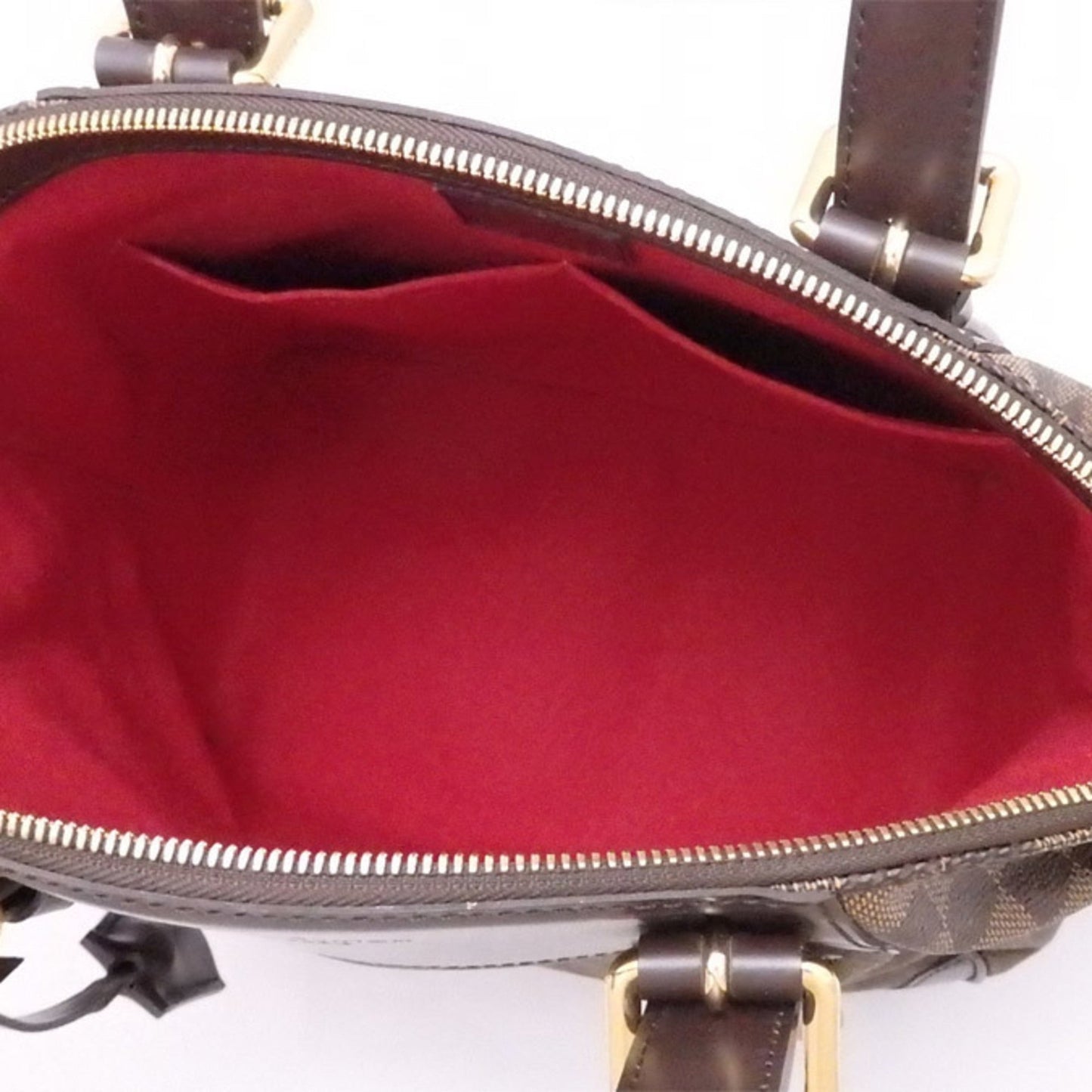 LOUIS VUITTON Handbag Damier Verona MM Canvas Brown Women's N41118 e54347i
