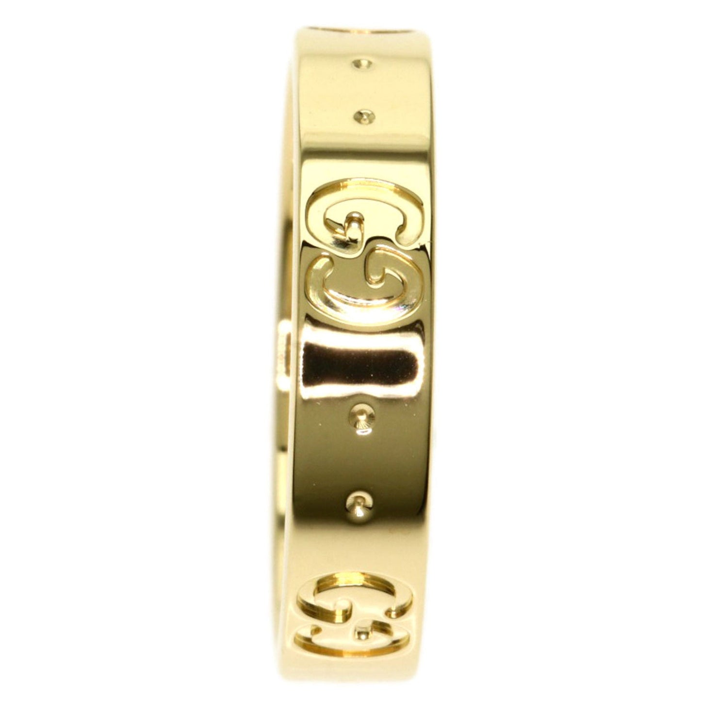 Gucci Icon # 10 Ring / K18 Yellow Gold Ladies GUCCI