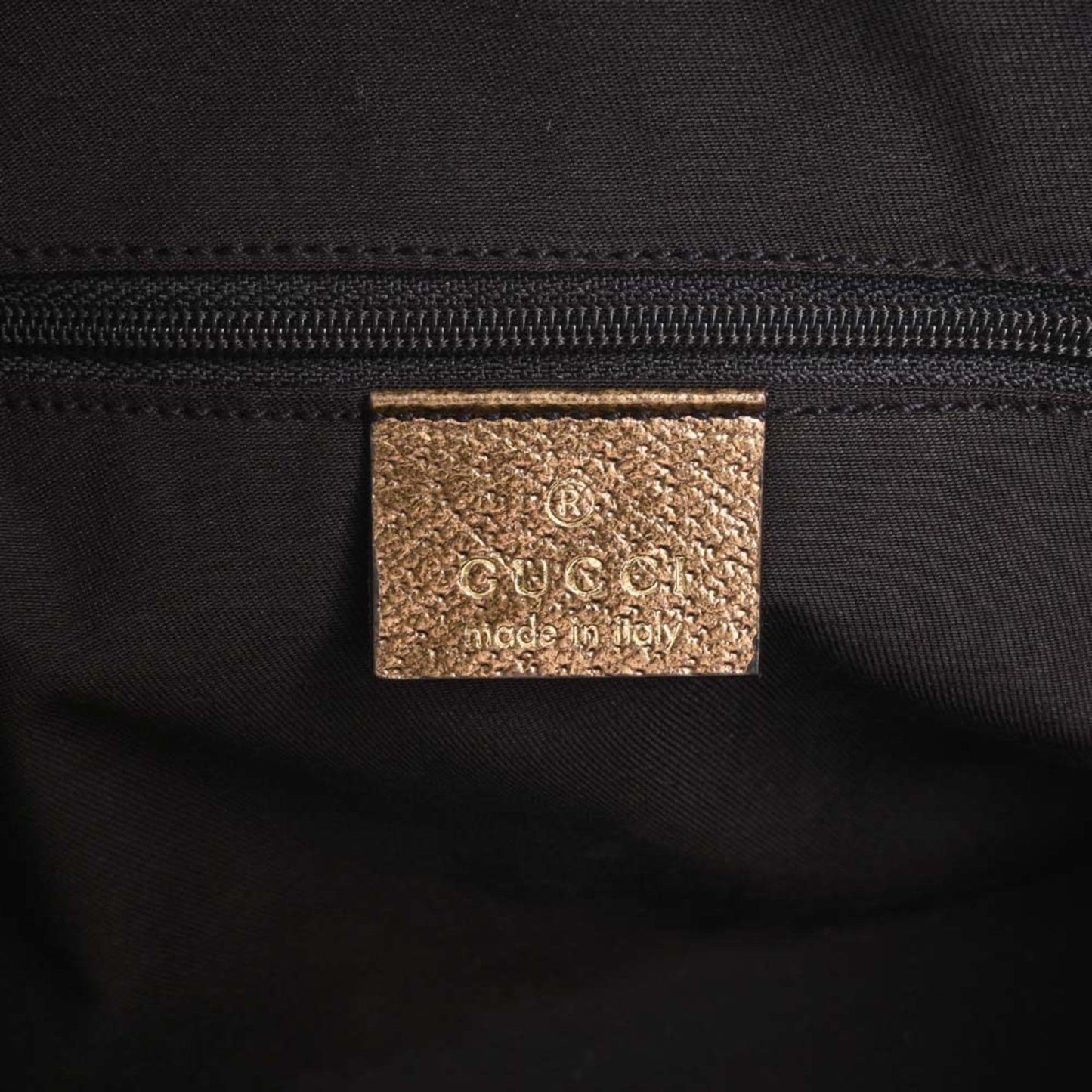 Gucci GG Canvas Leather Tote Bag 141470 Beige/Gold Women's