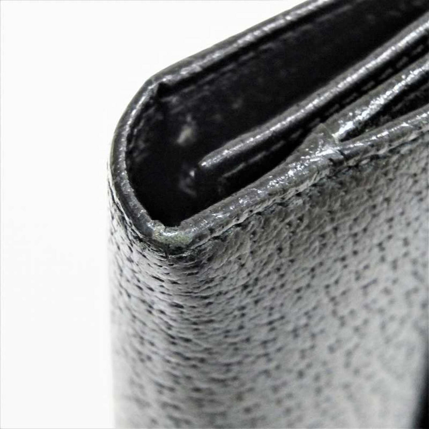 Gucci long wallet W 035 1408 2150 GUCCI leather black