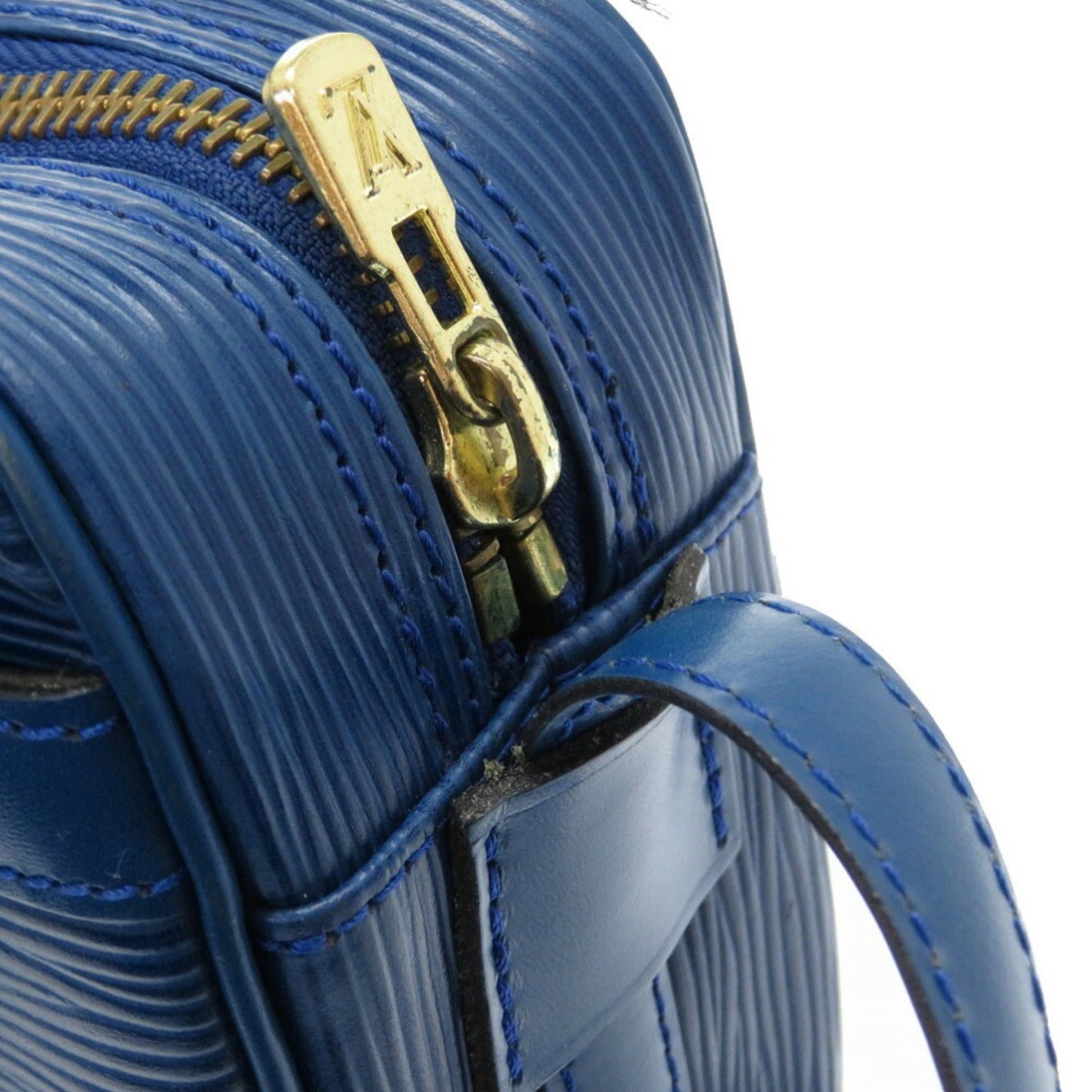 Louis Vuitton Epi Genefille Blue M52155 Shoulder Bag Louis Vuitton 0146 LOUIS VUITTON