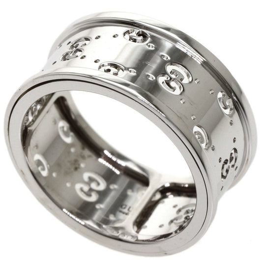 Gucci Icon #16 Ring K18 White Gold Ladies GUCCI