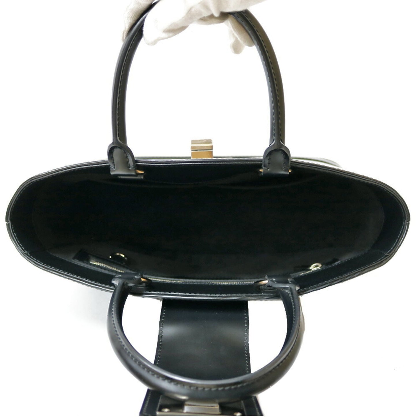 Louis Vuitton Handbag Epi Mirabeau M40462 Black Noir Ladies Leather