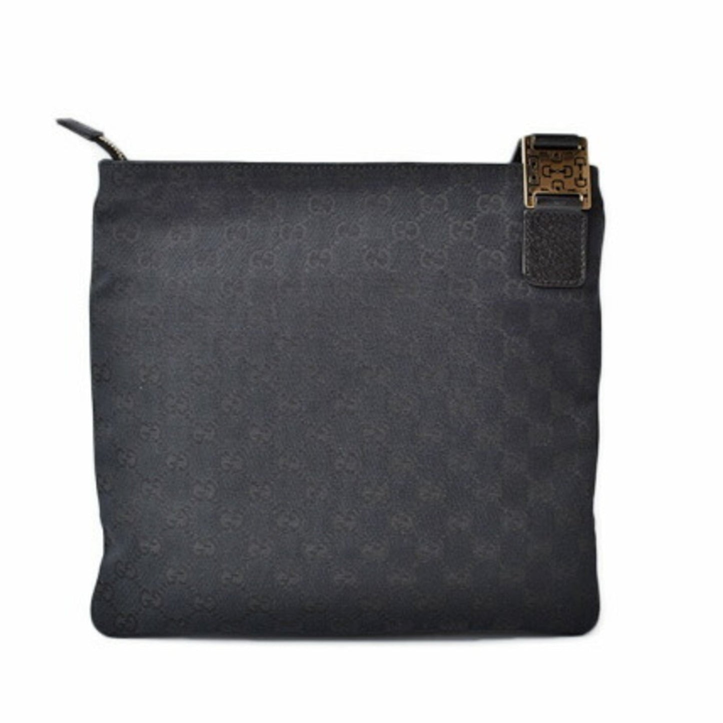 Gucci Messenger Bag Shoulder GG Canvas Black 145809