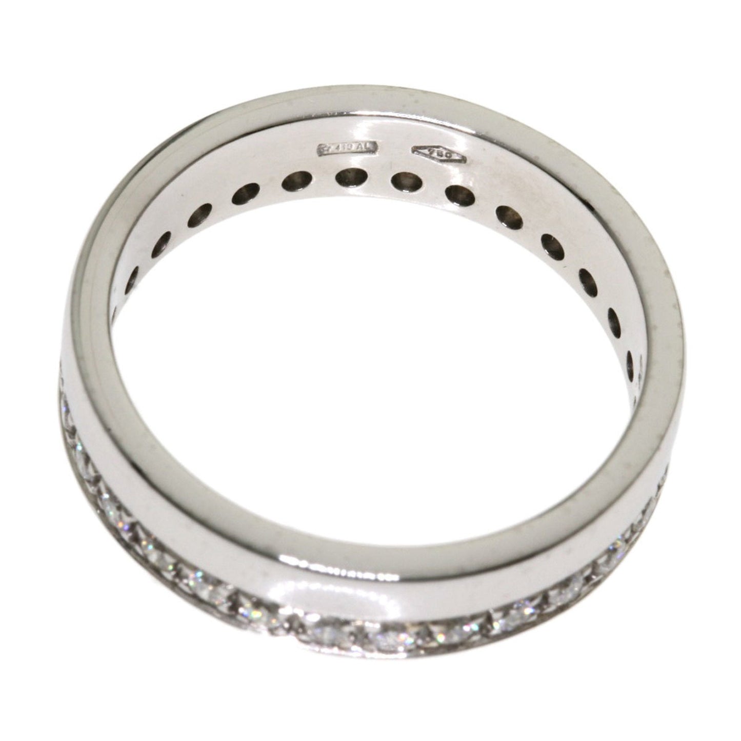 Gucci Eternity Diamond Ring / K18 White Gold Ladies