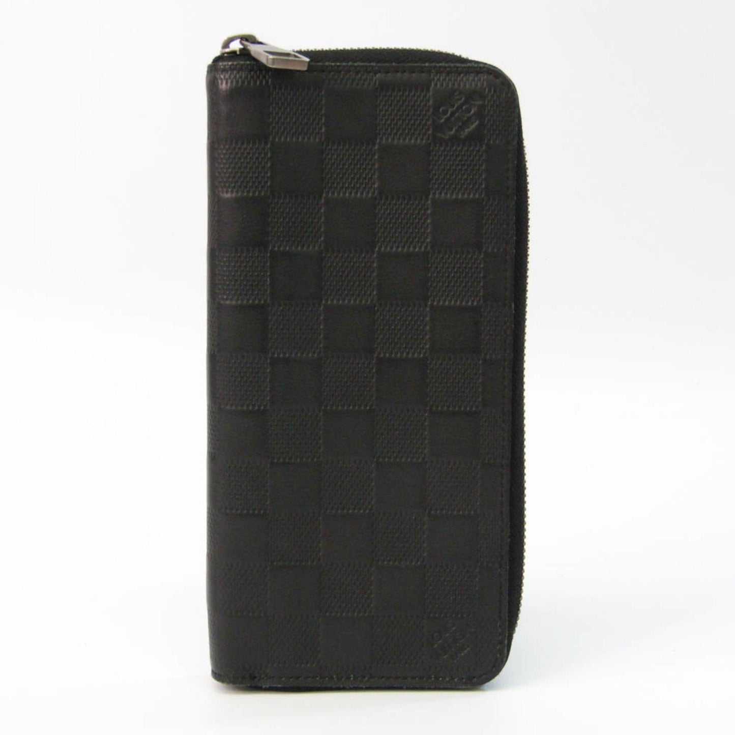 Louis Vuitton Damier Infini Zippy Wallet Vertical N63548 Men's Damier Infini Long Wallet (bi-fold) Onyx