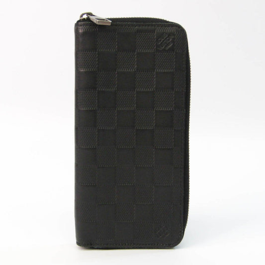 Louis Vuitton Damier Infini Zippy Wallet Vertical N63548 Men's Damier Infini Long Wallet (bi-fold) Onyx