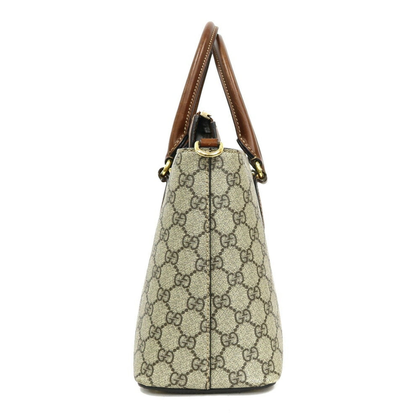 Gucci Shoulder Bag GG Beige Ladies