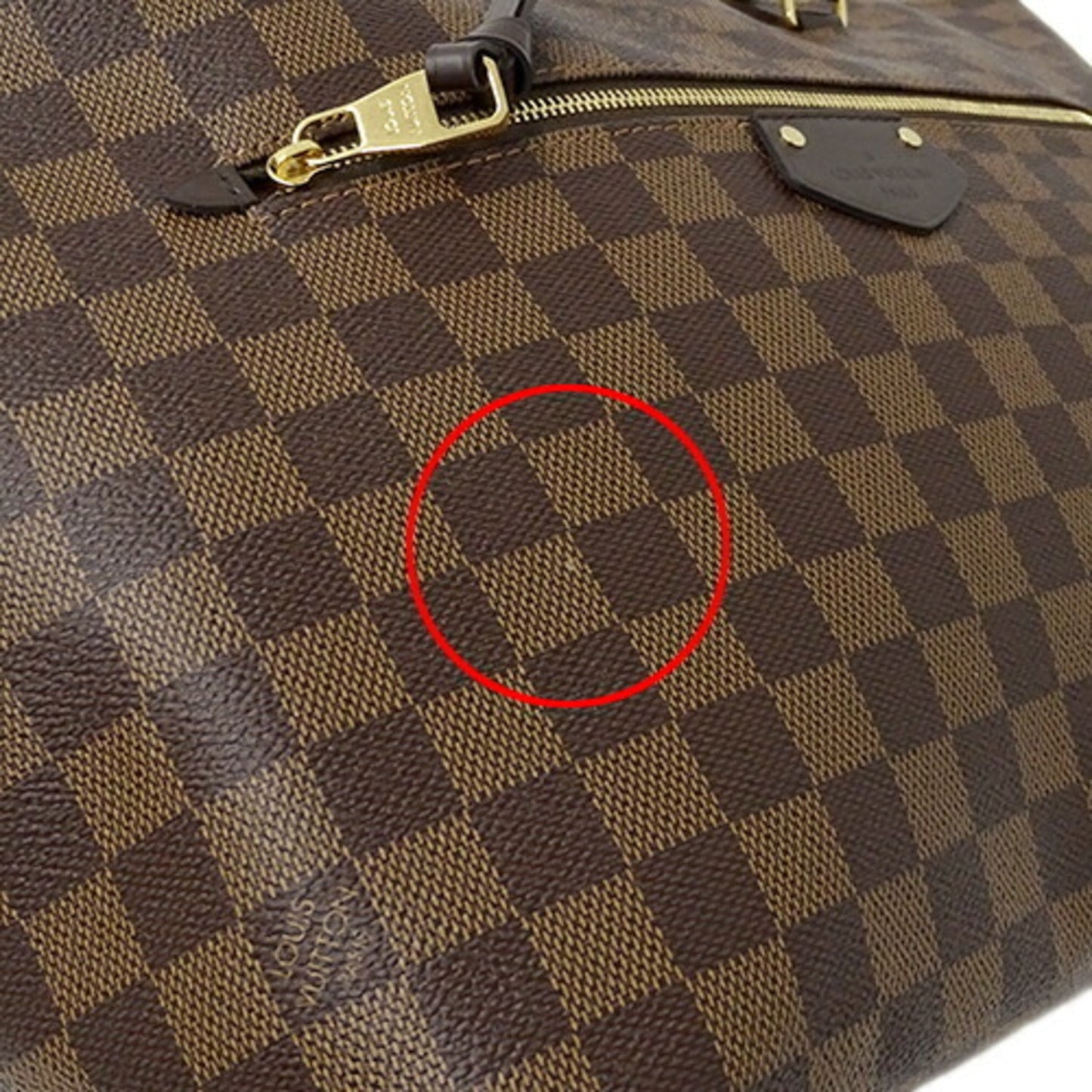 LOUIS VUITTON Bag Damier Women's Tote Shoulder Jena MM N41013 Brown
