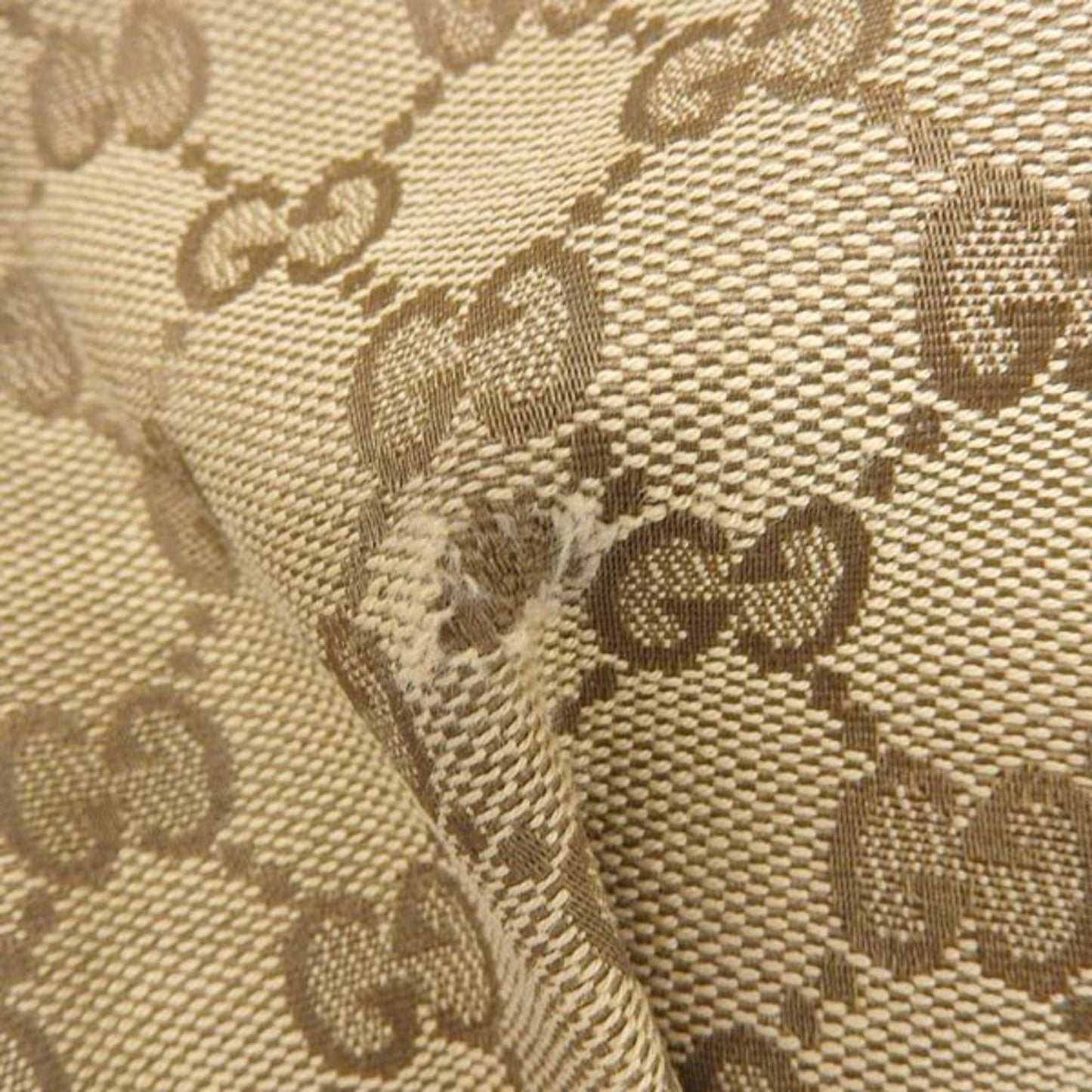 GUCCI GG Canvas Sookie 2WAY Handbag 247902 Beige/Ivory Women's