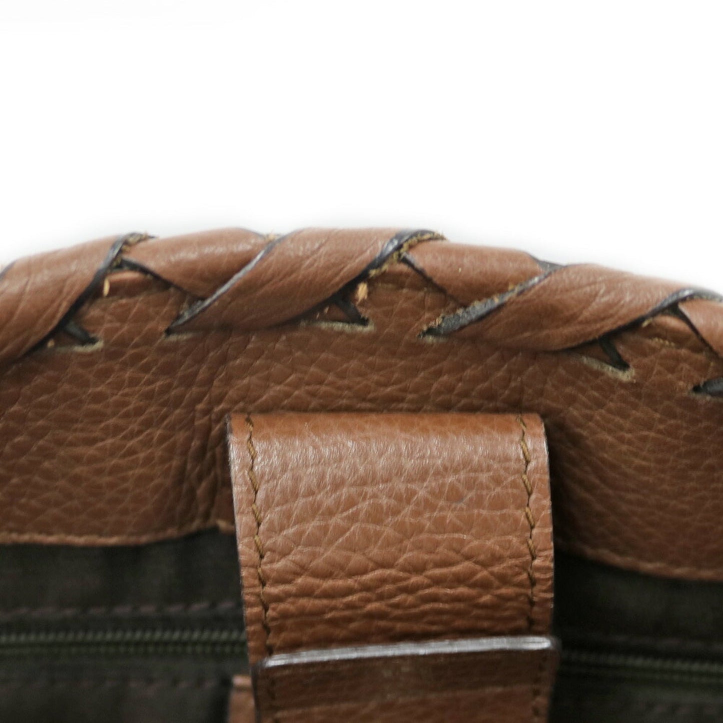 Gucci Shoulder Bag Bamboo Brown Ladies