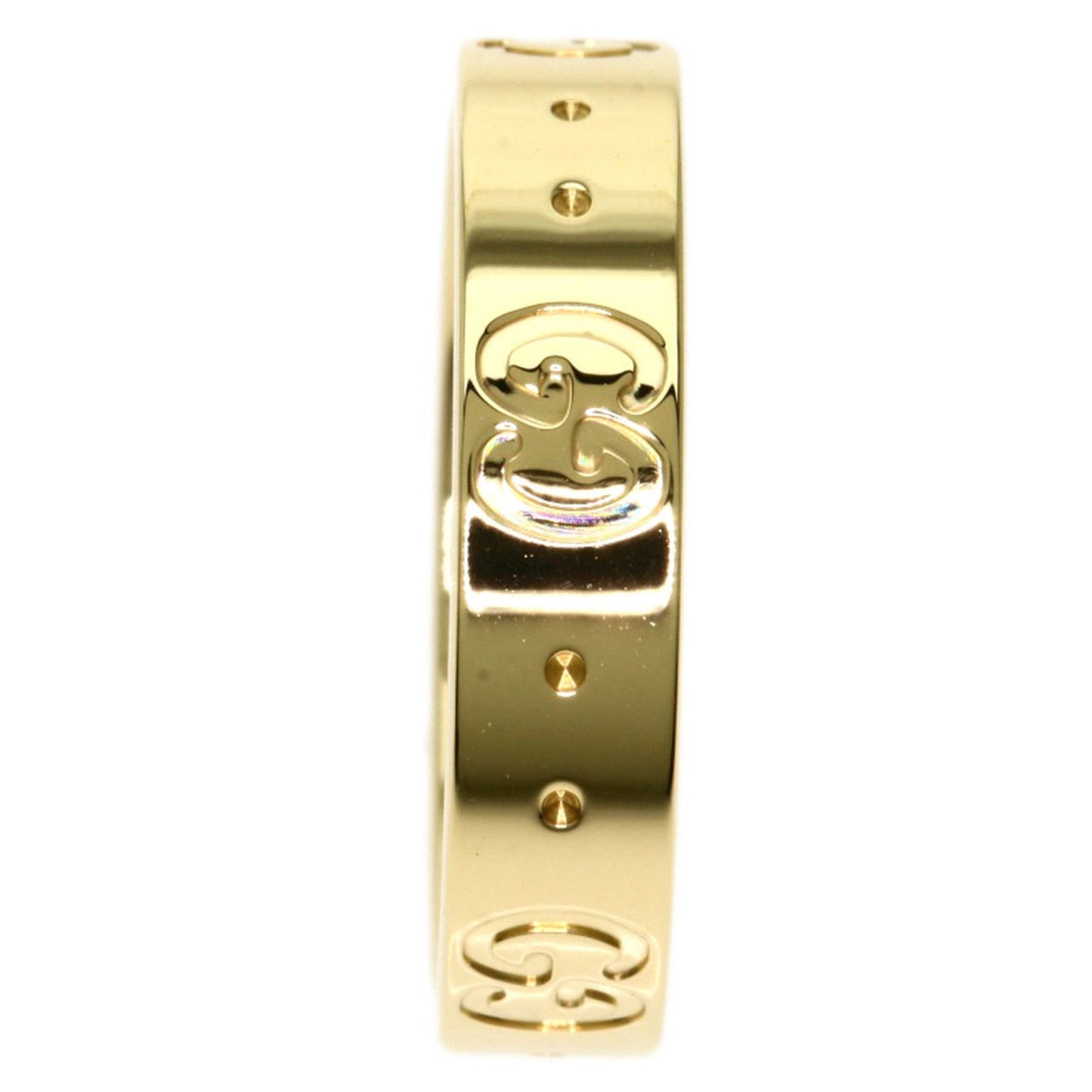 Gucci Icon # 9 Ring / K18 Yellow Gold Ladies GUCCI