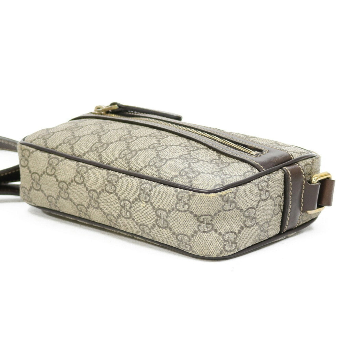 Gucci GG Shoulder Impreme Bag Beige Ladies