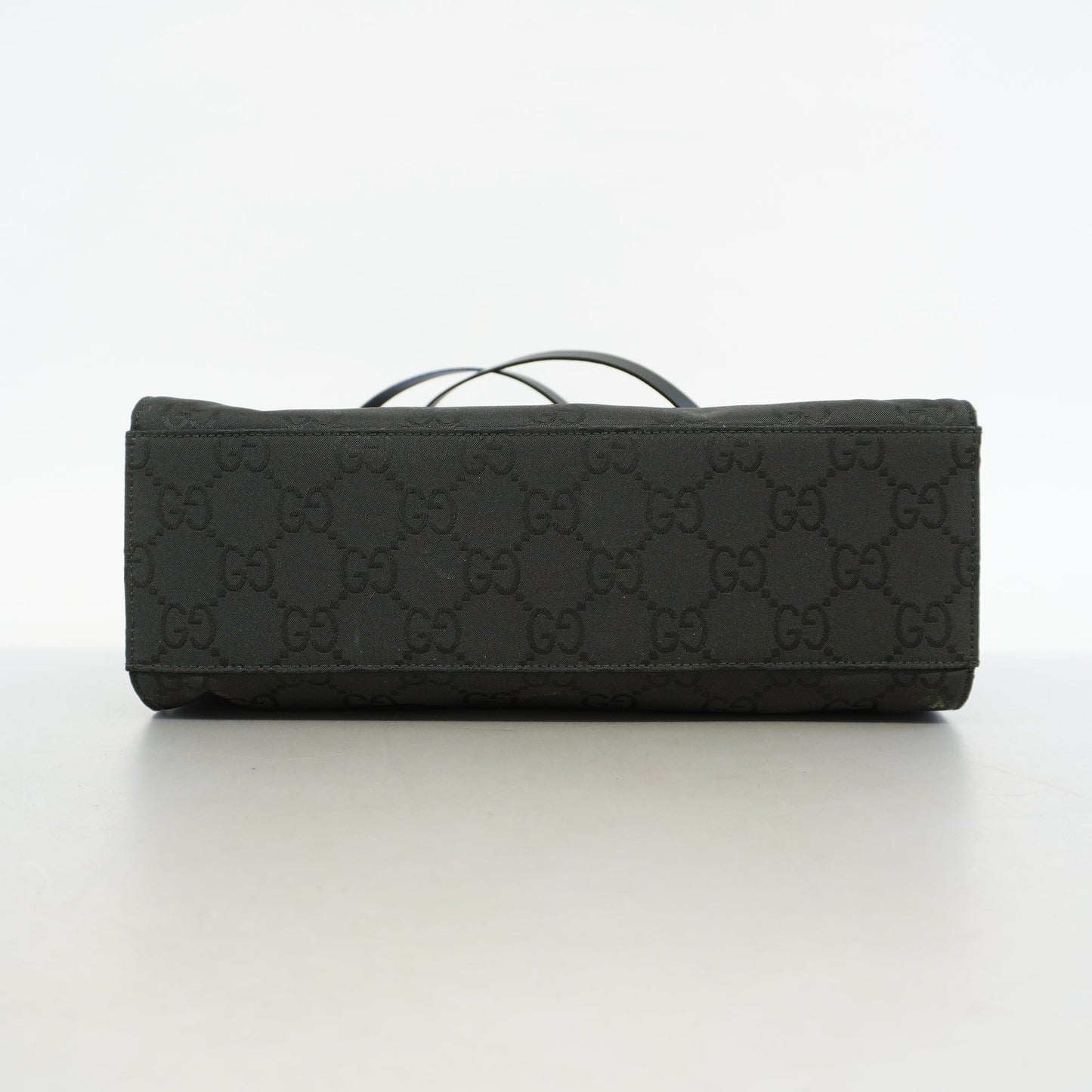 Gucci Bamboo 2WAY Bag 002 1016 Women's Nylon Black