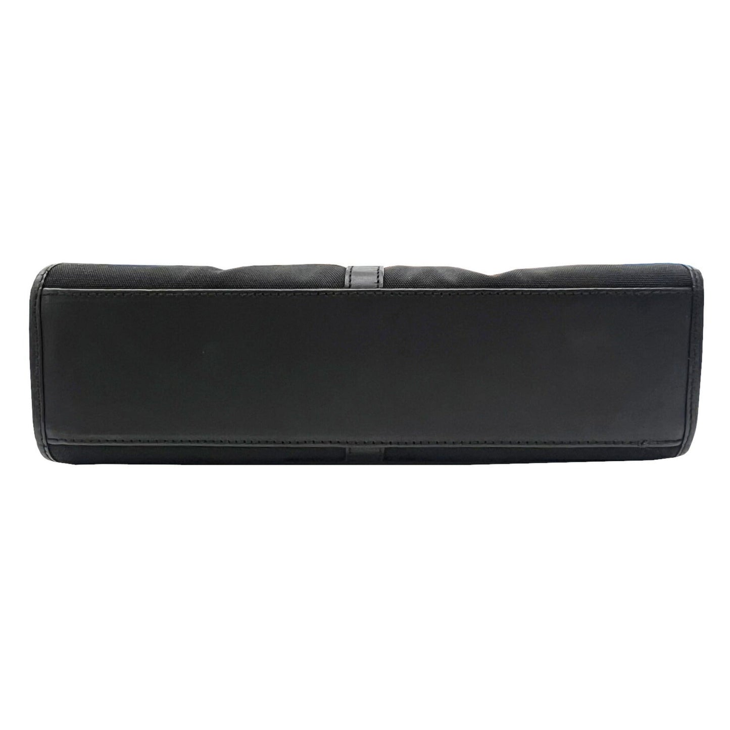 GUCCI Jackie Handbag Canvas Leather Black 002.1068 Ladies