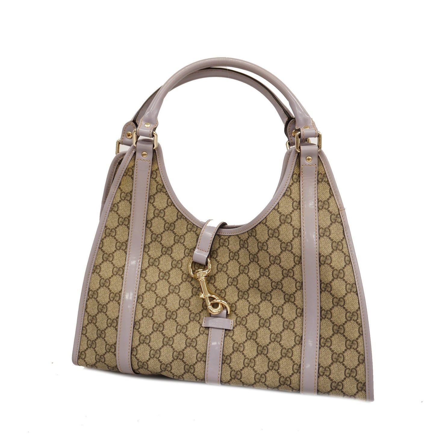 Gucci  Tote Bag  Sima 203494 Women's GG Supreme Tote Bag Beige,Purple