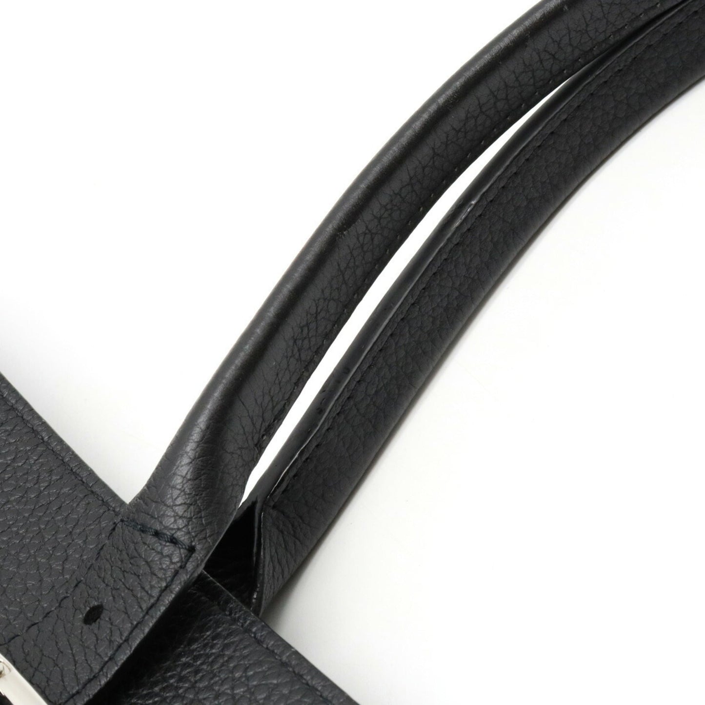 LOUIS VUITTON Cover Voyage Tote Bag Shoulder Taurillon Leather Noir Black M50086