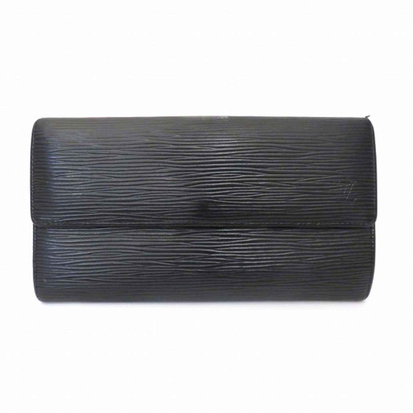 LOUIS VUITTON Epi Pochette Portomone Credit M63562 Long Wallet Unisex