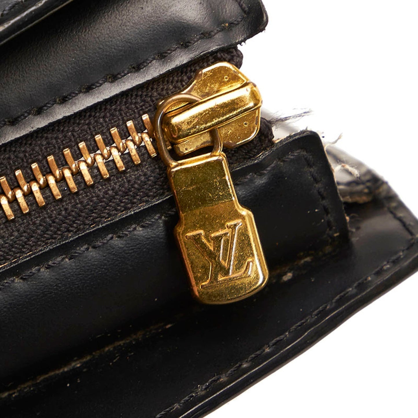 Louis Vuitton Epi Riviera Handbag M48182 Noir Leather Ladies LOUIS VUITTON