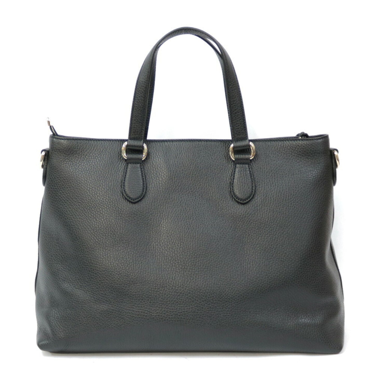 Gucci Shoulder Bag Bamboo Black Ladies