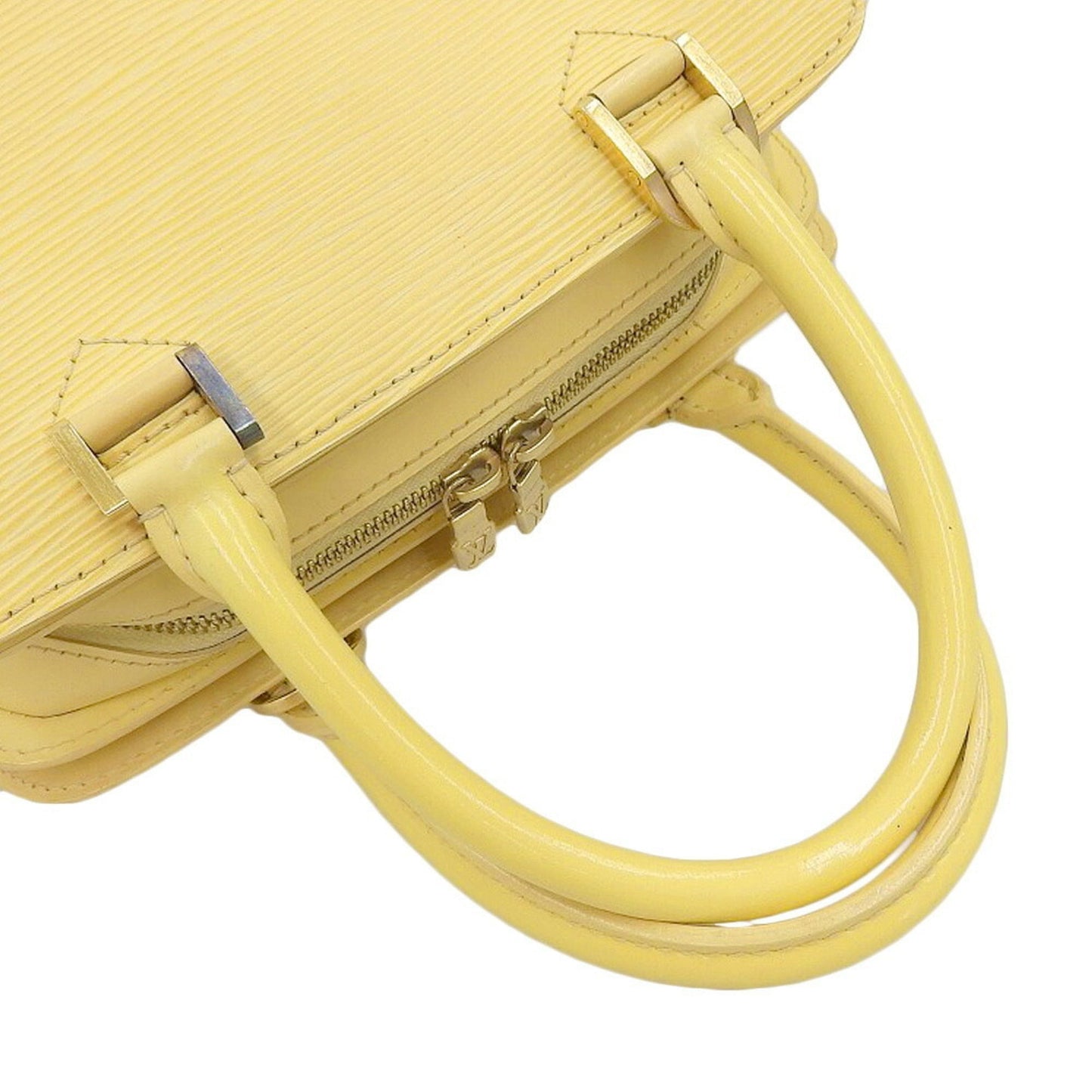 Louis Vuitton Epi Ponneuf Handbag Shoulder Bag Vanilla M5205A