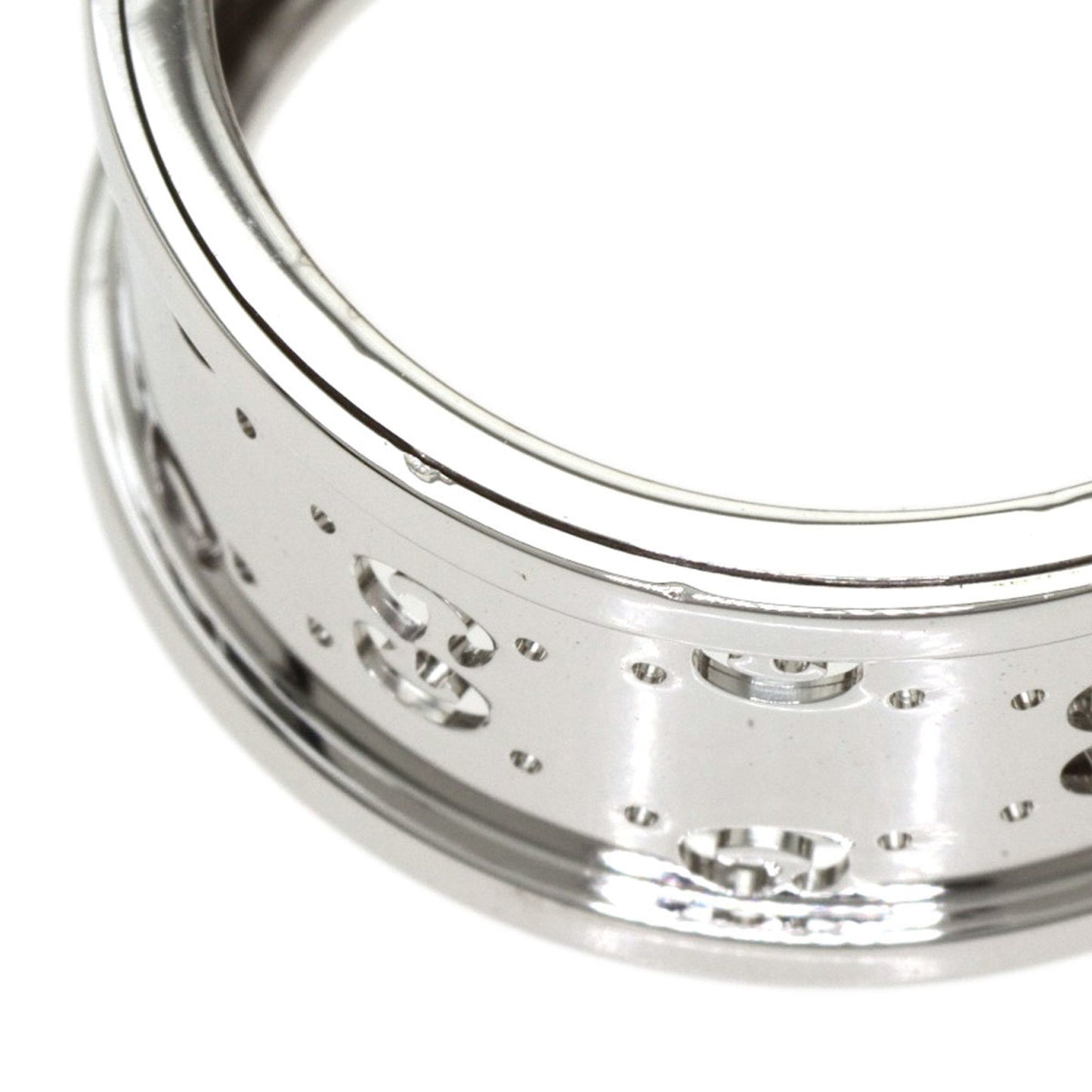 Gucci Icon #16 Ring K18 White Gold Ladies GUCCI