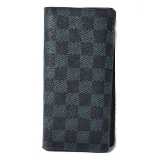 Louis Vuitton Damier Cobalt M2203-28-Louis Vuitton Men's Damier Canvas Coin Purse/coin Case Damier Cobalt